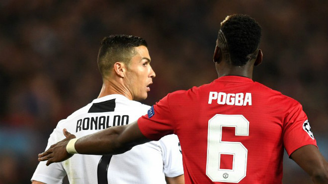 Viễn cảnh Ronaldo đá cặp cùng Pogba tại Juventus có thể xảy ra.