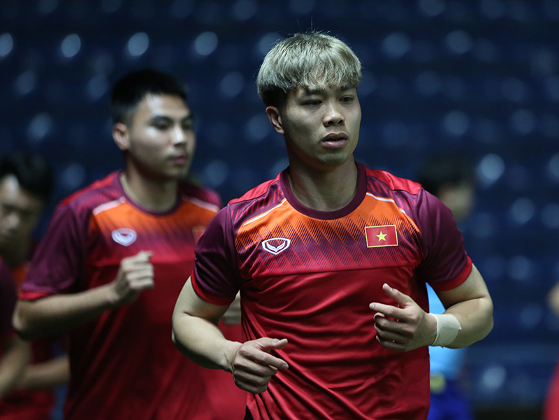 Công Phượng đang nỗ lực tập luyện để cùng ĐT Việt Nam tranh tài tại King’s Cup 2019.
